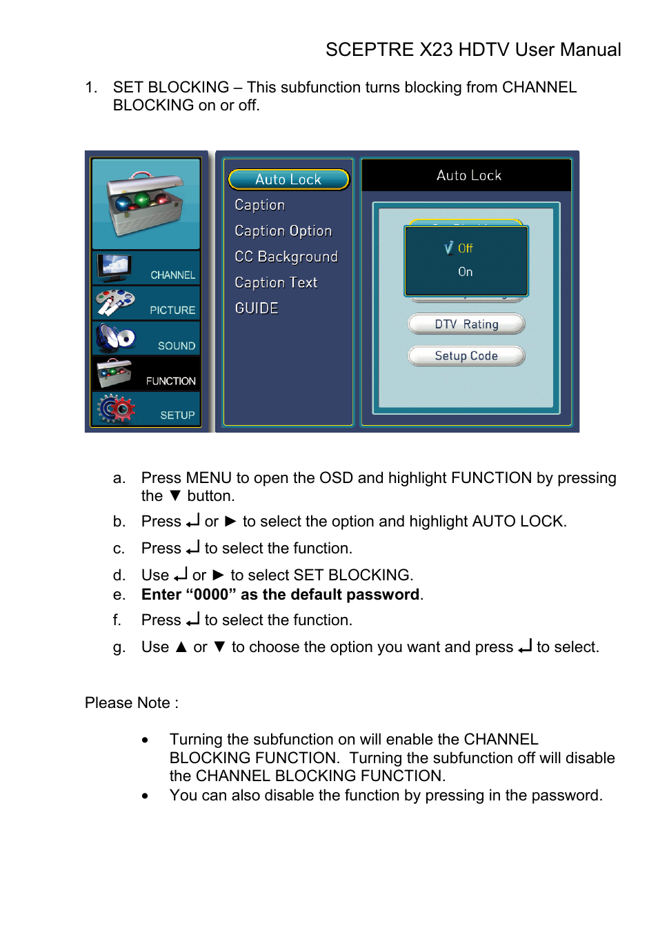 Sceptre X23RV-KOMODO User Manual | Page 70 / 111