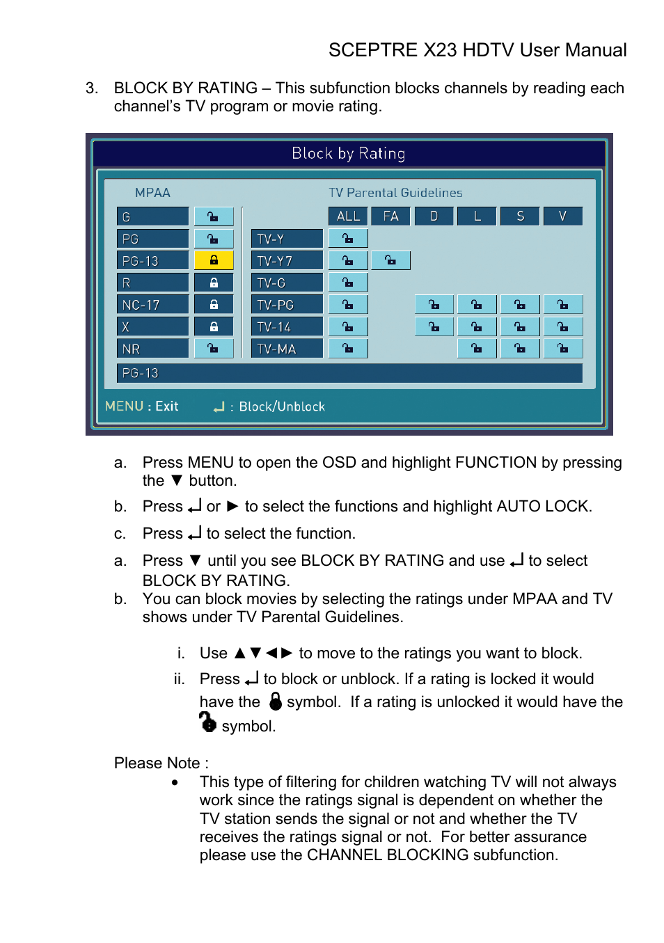 Sceptre X23RV-KOMODO User Manual | Page 72 / 111