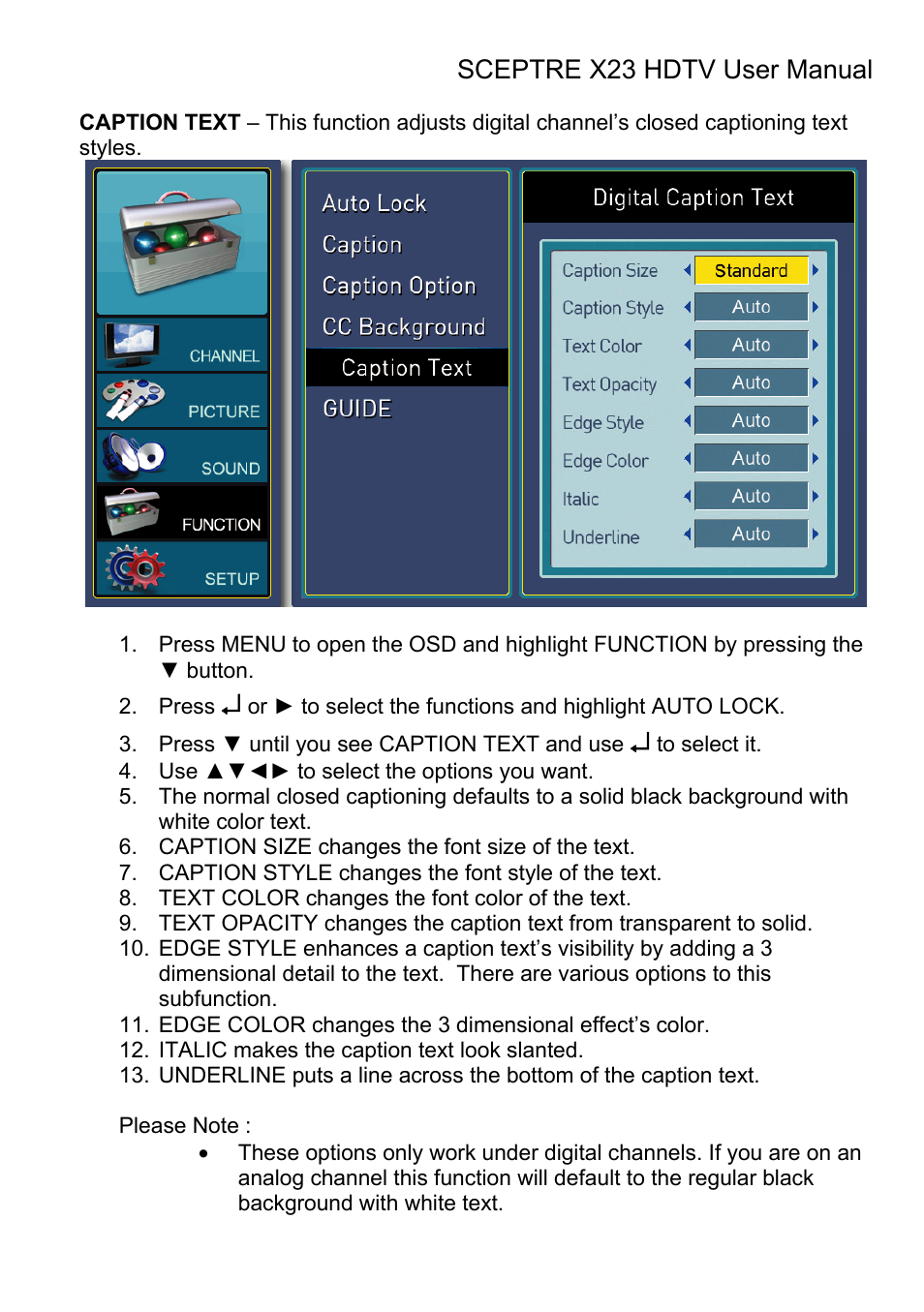 Sceptre X23RV-KOMODO User Manual | Page 78 / 111