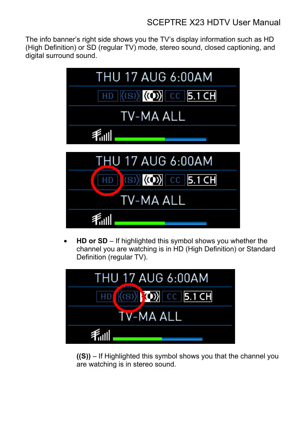 Sceptre X23RV-KOMODO User Manual | Page 91 / 111