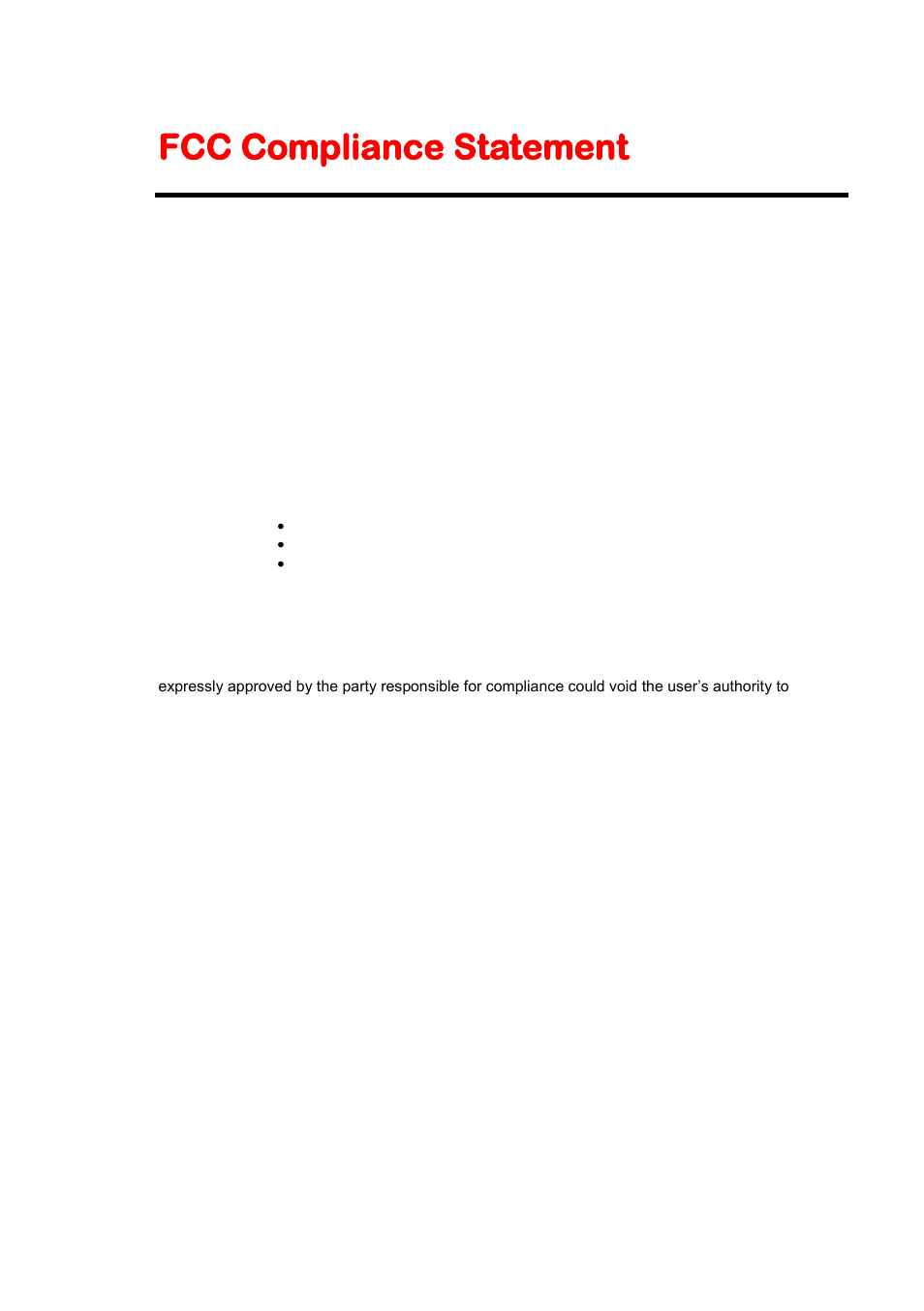 Fcc compliance statement | Sceptre X320BV-HD User Manual | Page 51 / 51