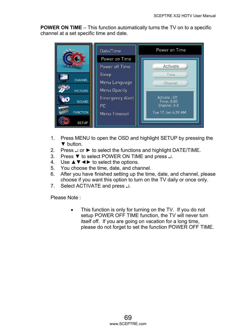 Sceptre X32BV-NAGA User Manual | Page 69 / 93
