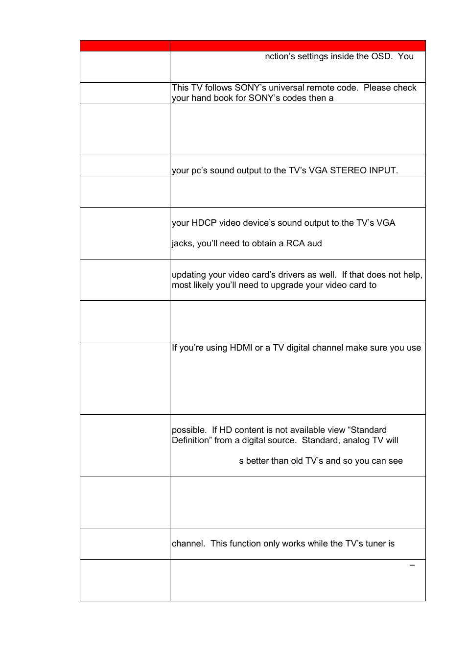Sceptre X405BV-FHD3 User Manual | Page 43 / 51