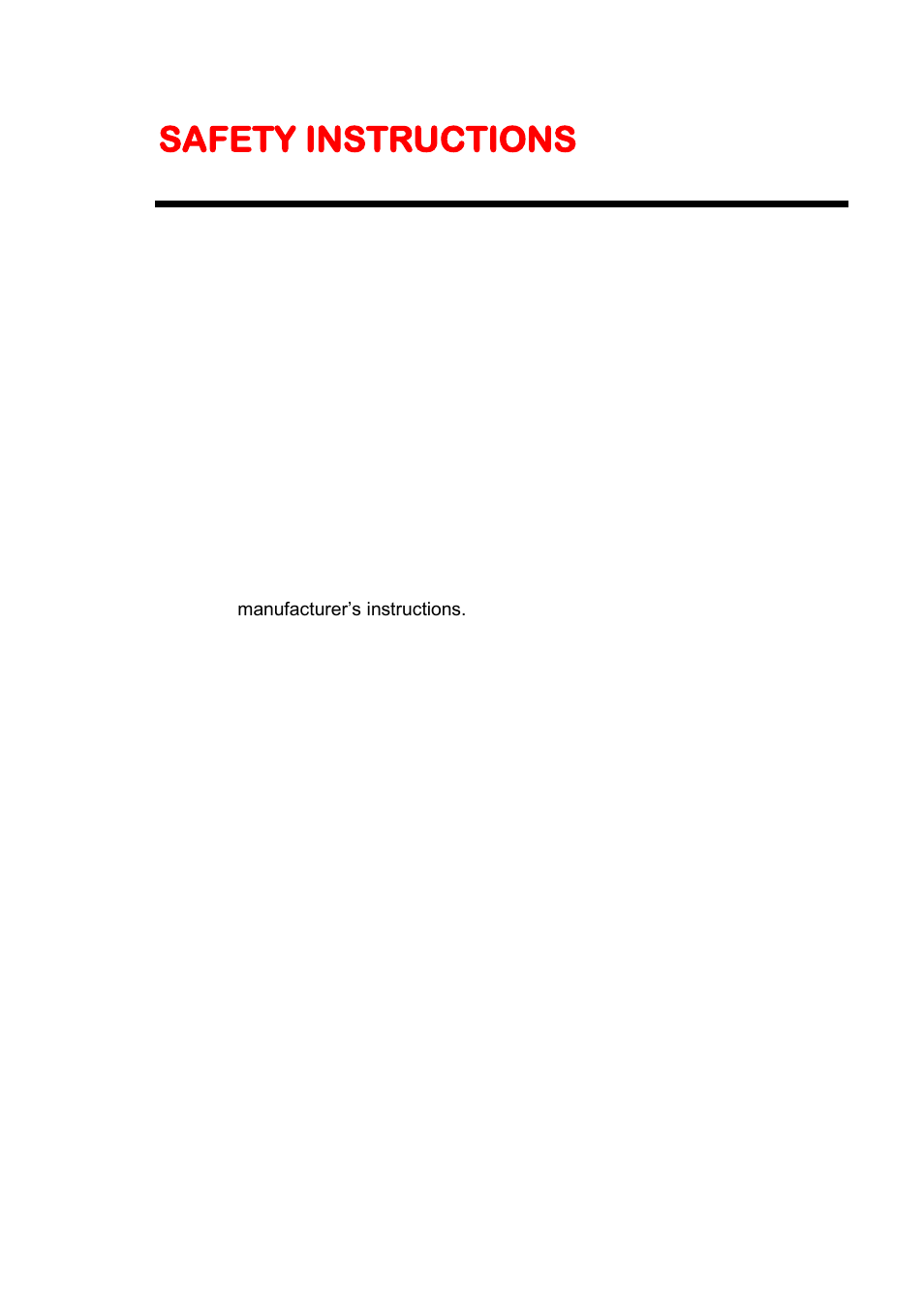 Safety instructions | Sceptre X405BV-FMDU User Manual | Page 3 / 56