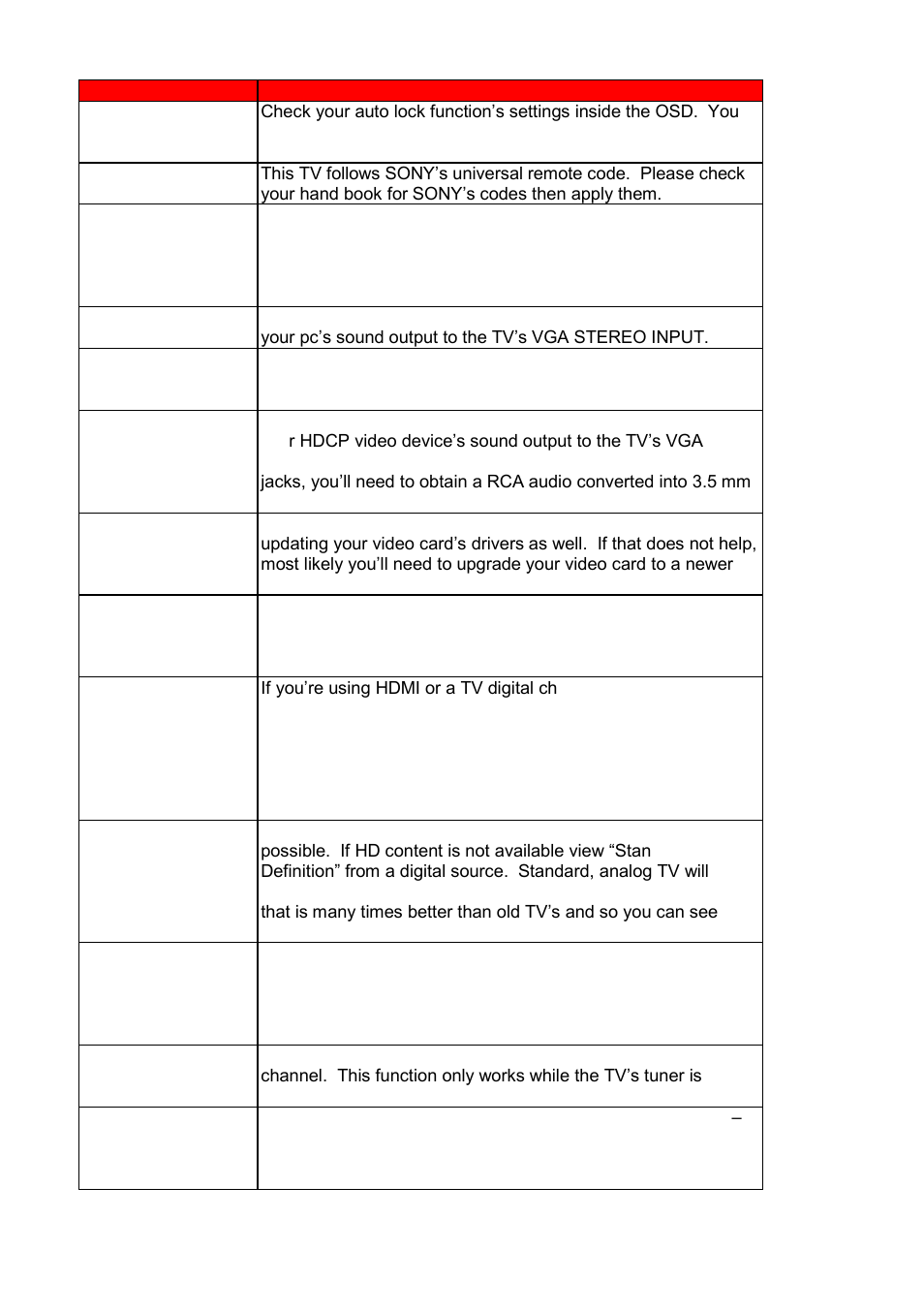 Sceptre X405BV-FMDU User Manual | Page 48 / 56