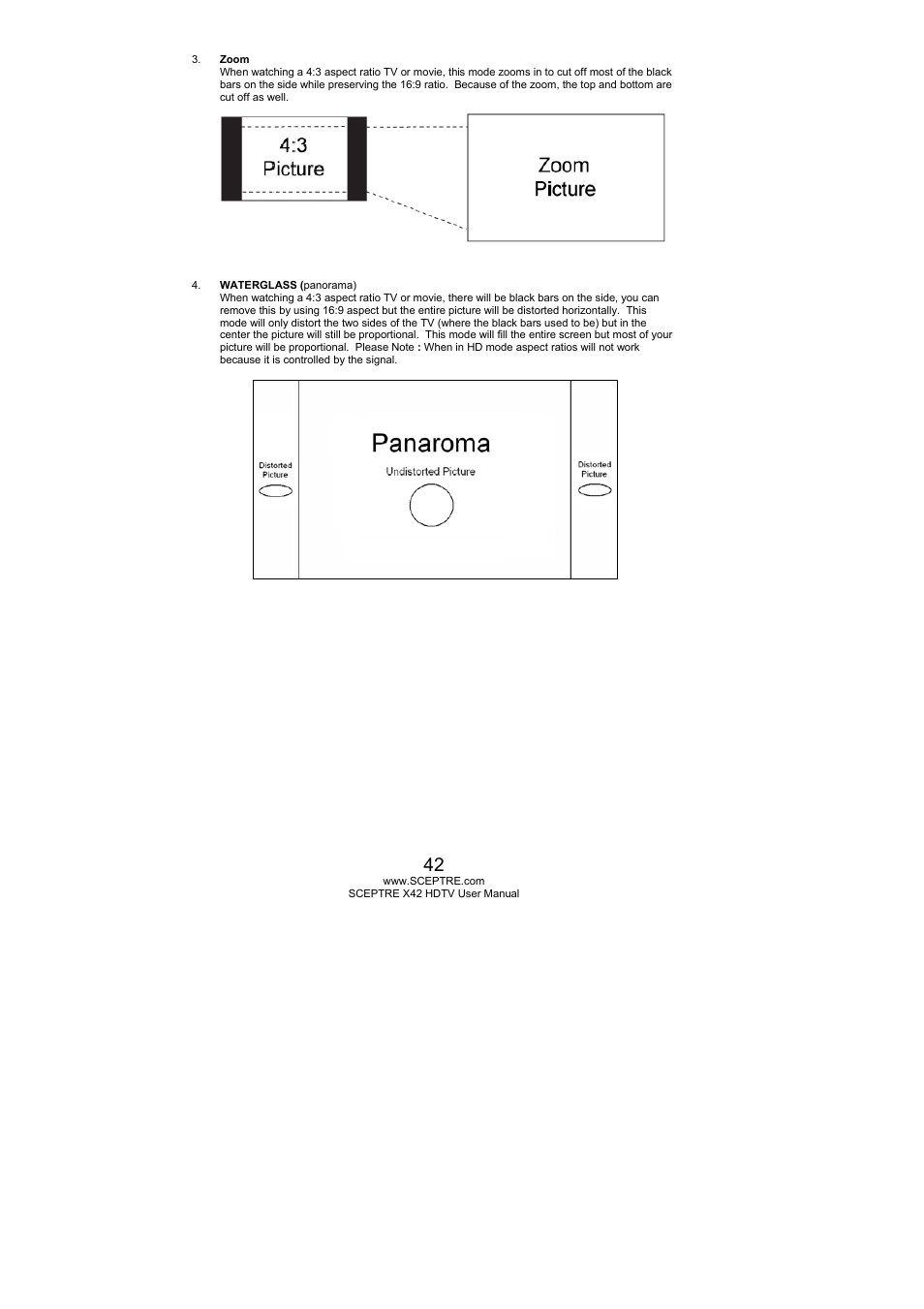 Sceptre X420BV-FHD User Manual | Page 42 / 54