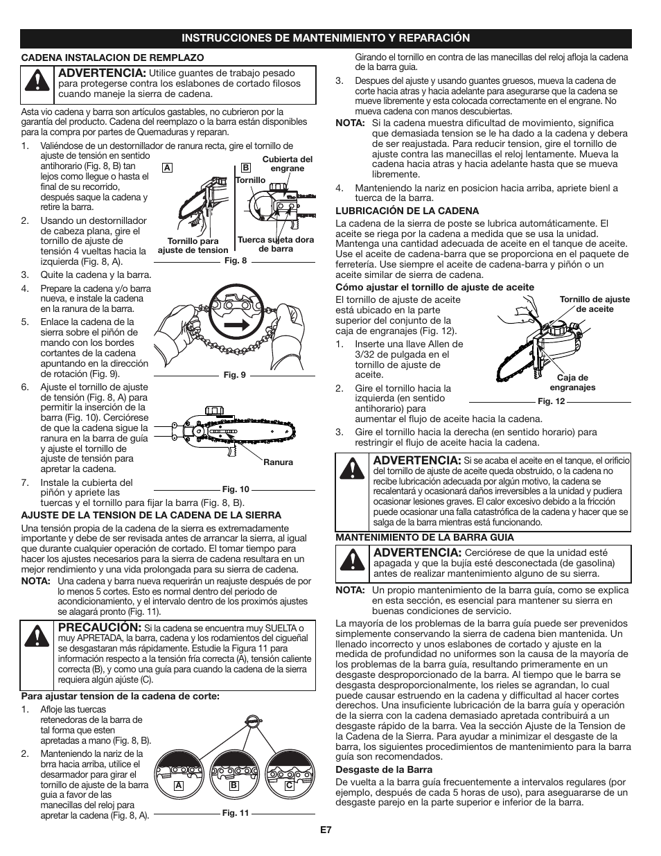 Craftsman 316.79246 User Manual | Page 15 / 20