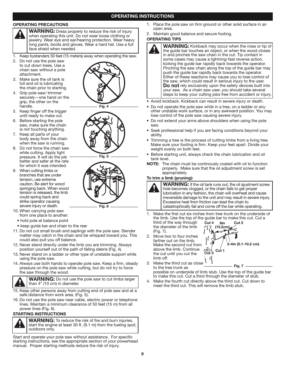 Craftsman 316.79246 User Manual | Page 6 / 20