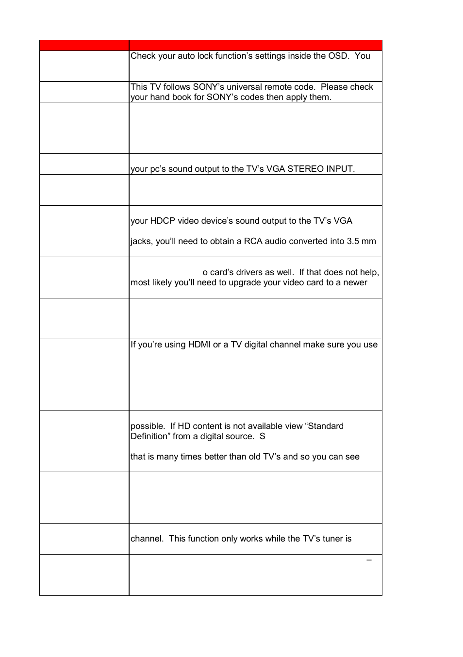 Sceptre X505BV-FHDU User Manual | Page 46 / 54