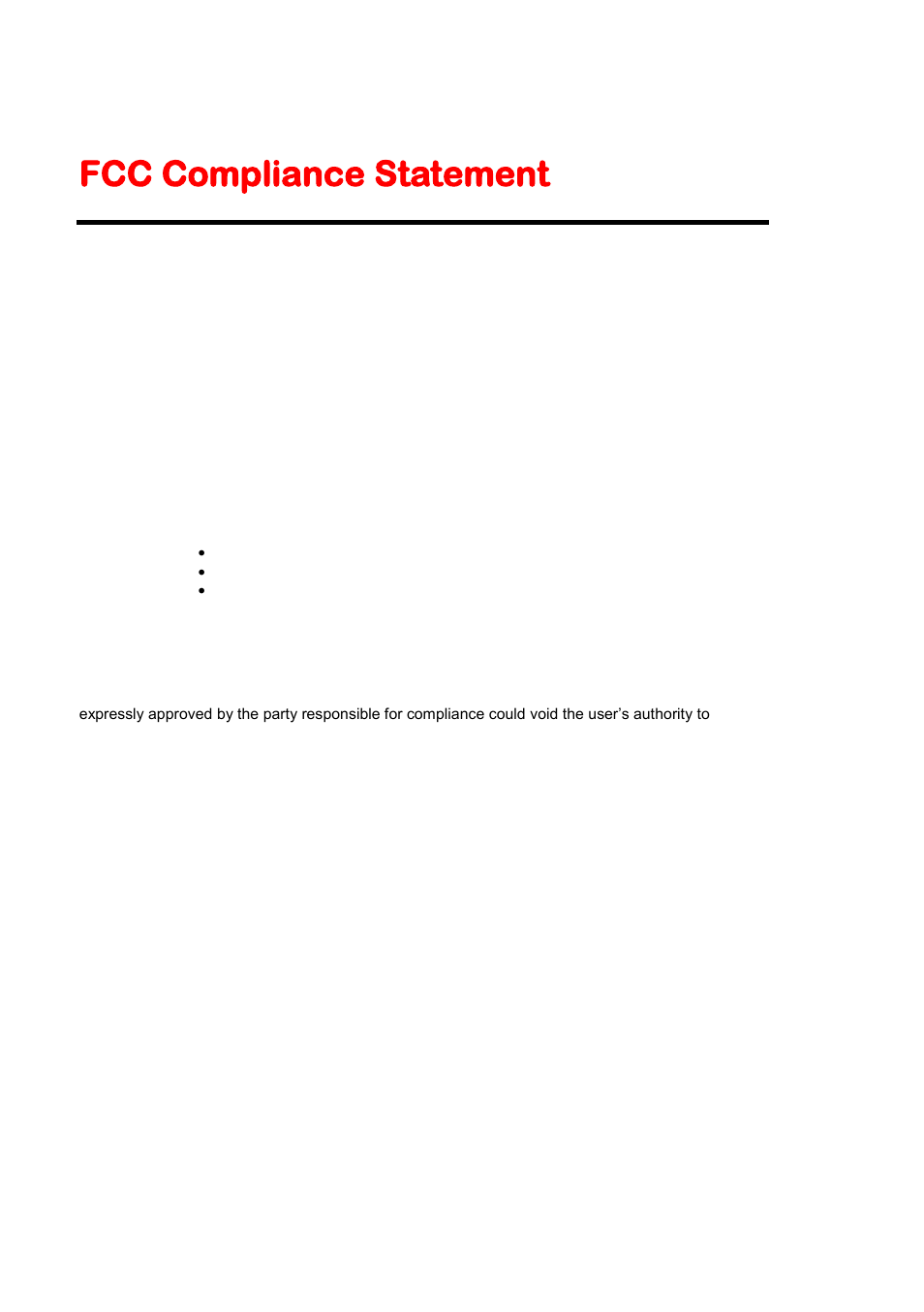 Fcc compliance statement | Sceptre X505BV-FHDU User Manual | Page 54 / 54