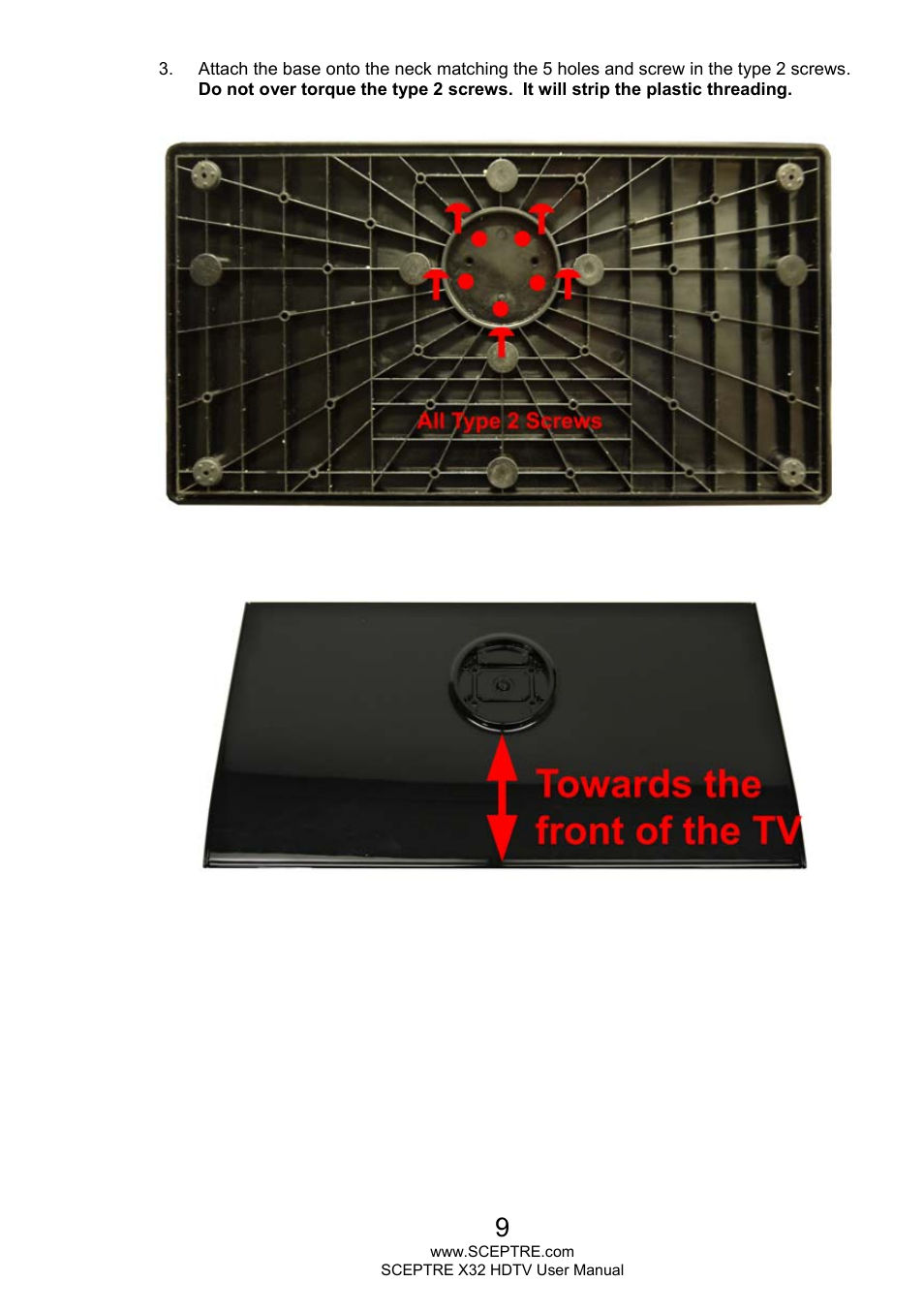 Sceptre X328BV-FHD User Manual | Page 9 / 53