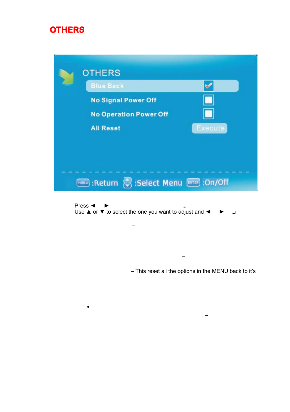 Others | Sceptre X405BV-FHD User Manual | Page 37 / 54