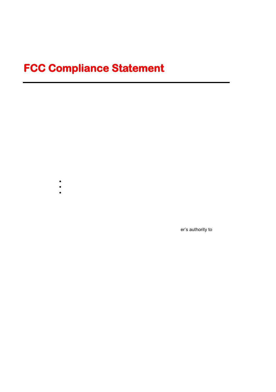 Fcc compliance statement | Sceptre X405BV-FHD User Manual | Page 54 / 54