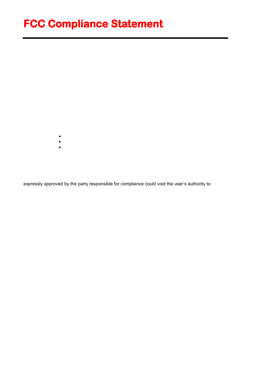 Fcc compliance statement | Sceptre X425BV-FHD User Manual | Page 52 / 52