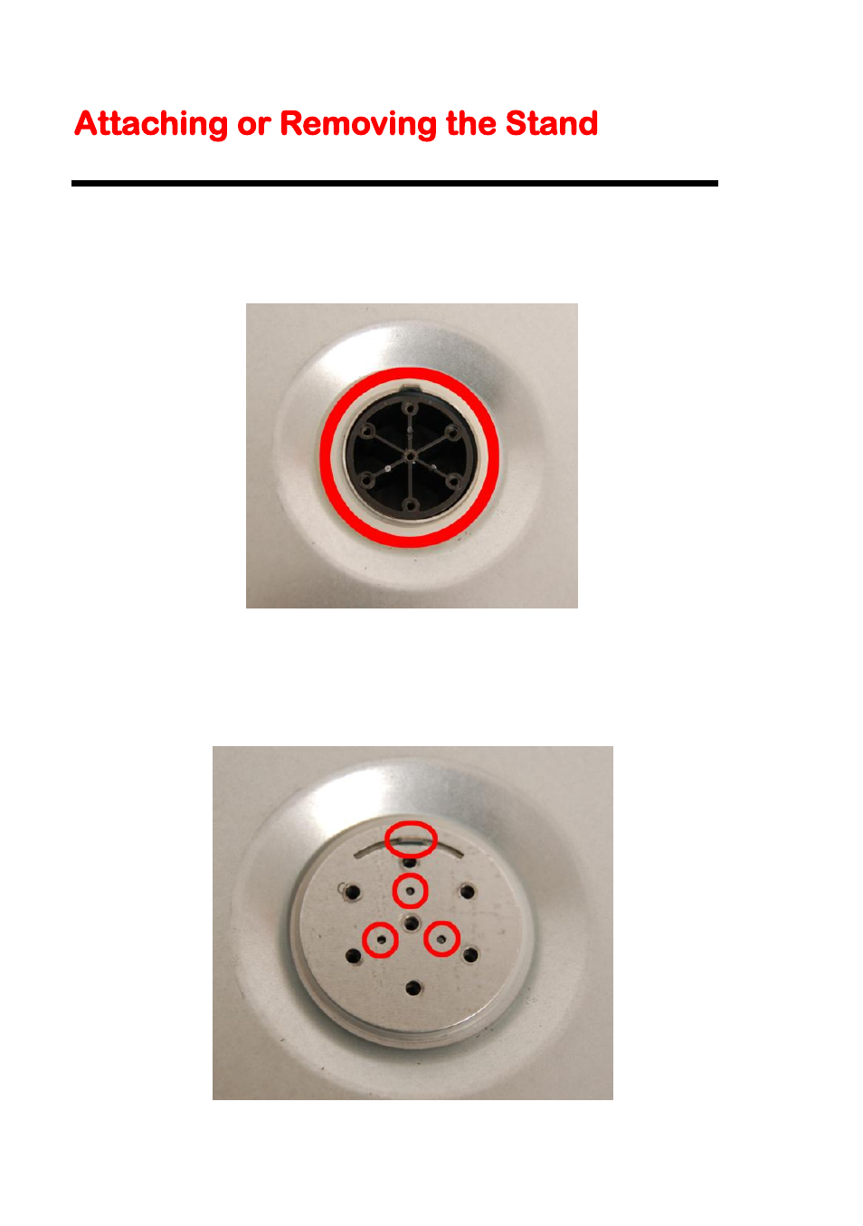 Attaching or removing the stand | Sceptre X425BV-FHD User Manual | Page 8 / 52