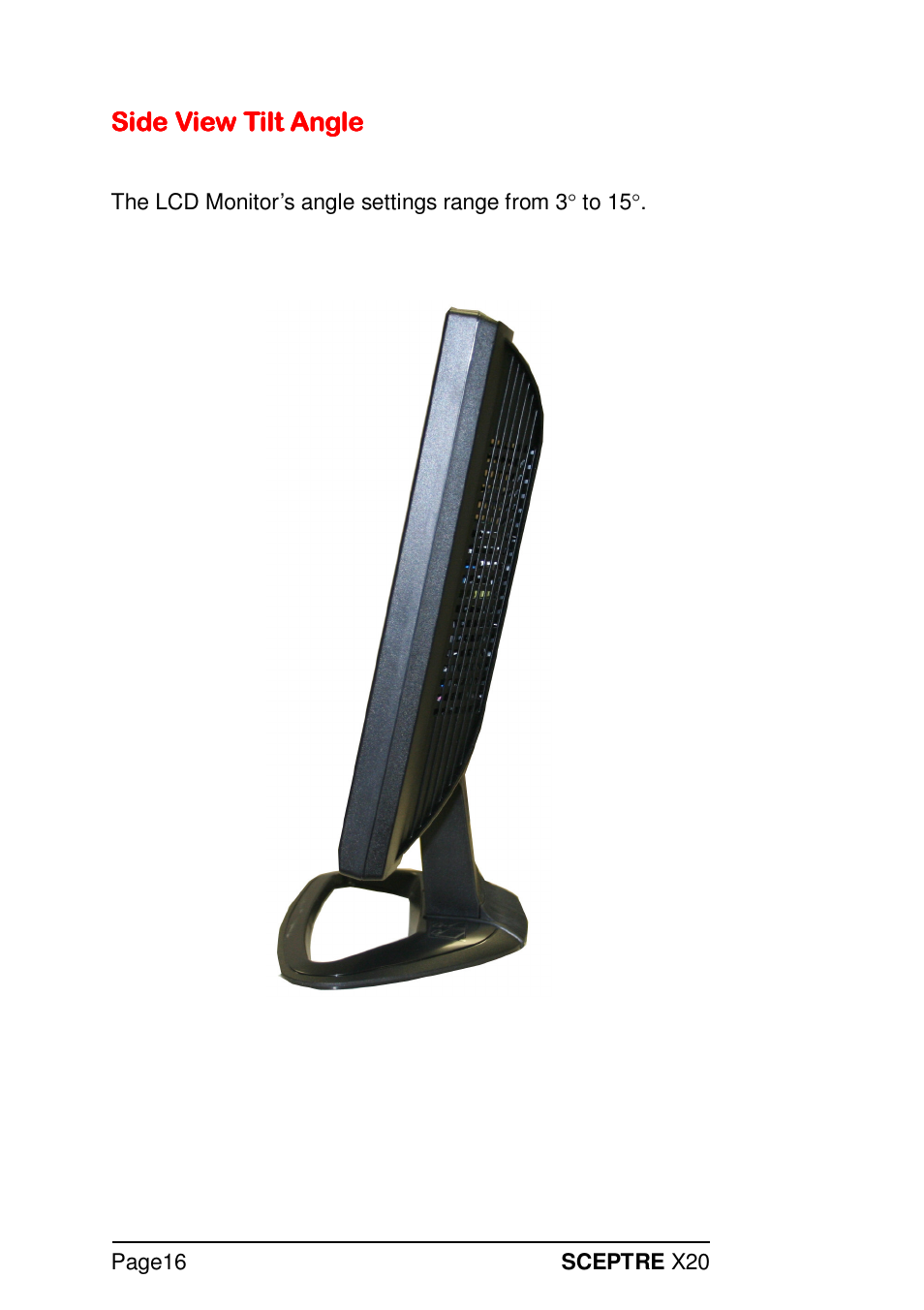 Sceptre X20WG-NAGA2 User Manual | Page 16 / 38