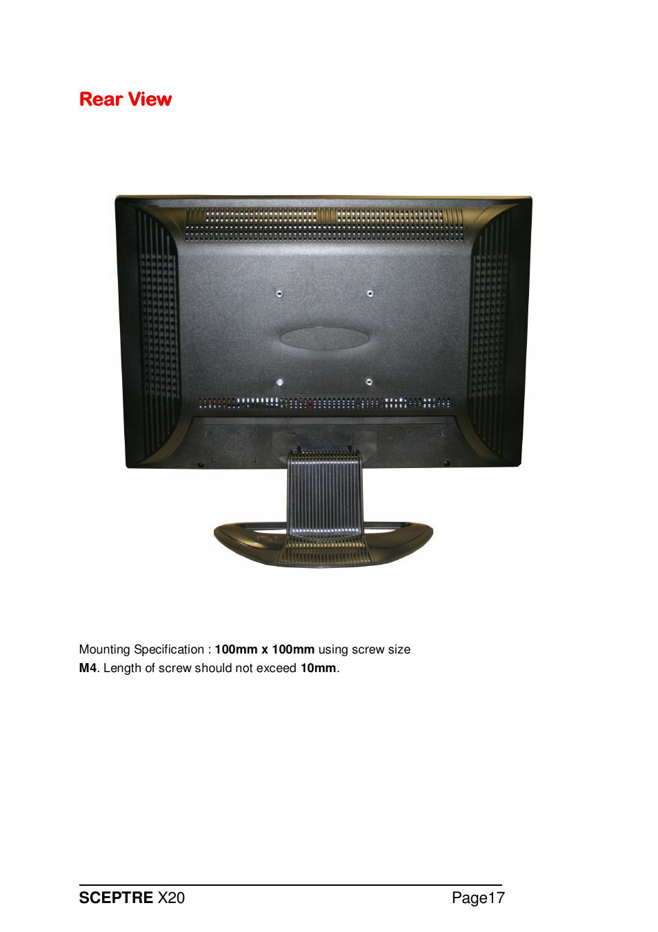 Sceptre X20WG-NAGA2 User Manual | Page 17 / 38