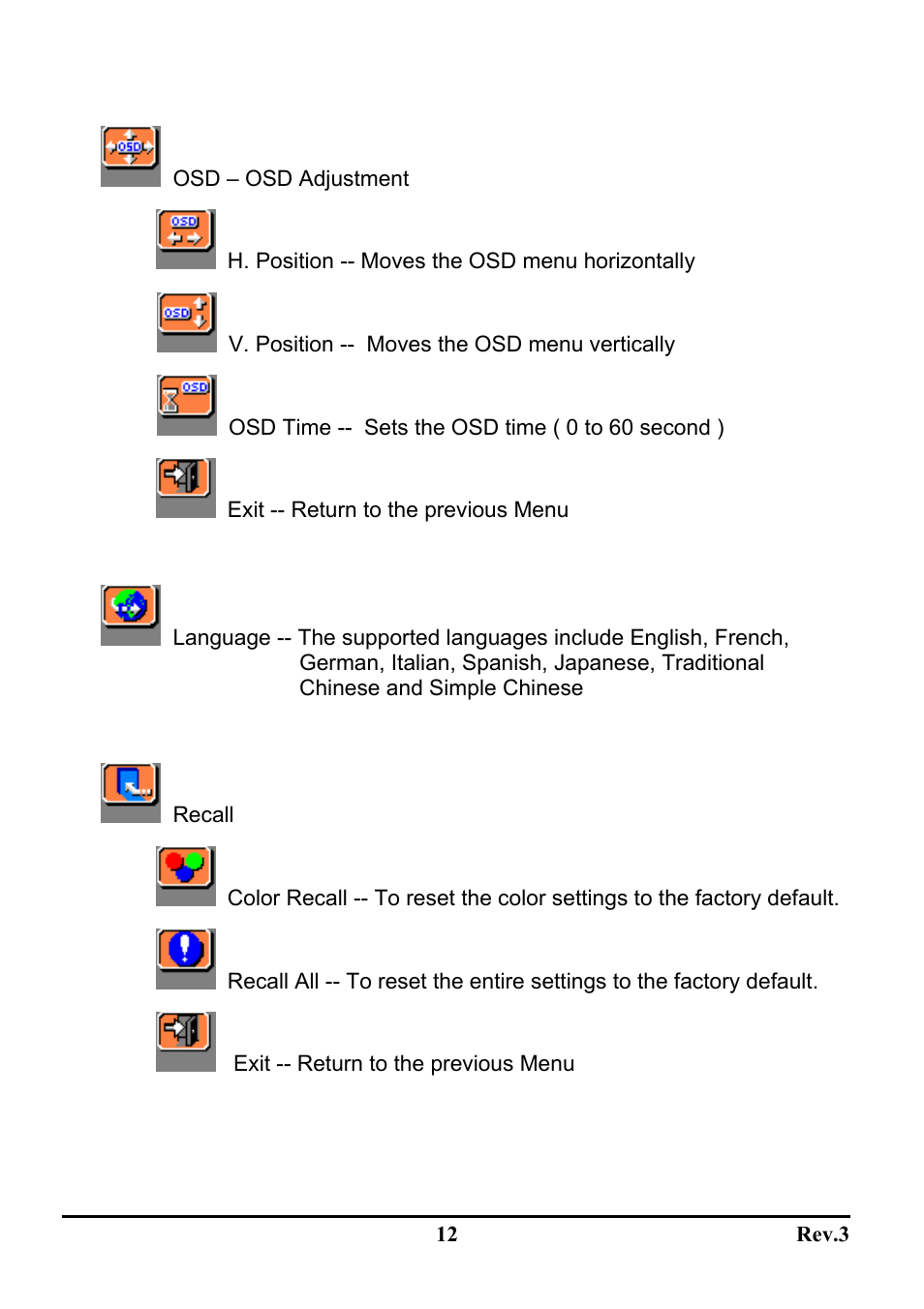 Sceptre X20WG-Naga User Manual | Page 16 / 24