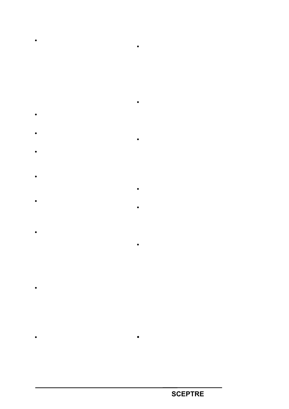 Page6 sceptre x22 | Sceptre X22HG-Naga User Manual | Page 6 / 44