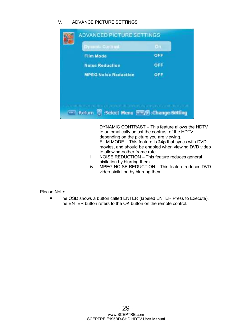 Sceptre E195BD-SHD+ User Manual | Page 29 / 45