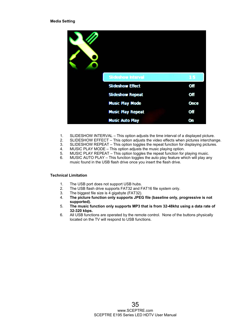 Sceptre E195BD-SHD+ User Manual | Page 35 / 56