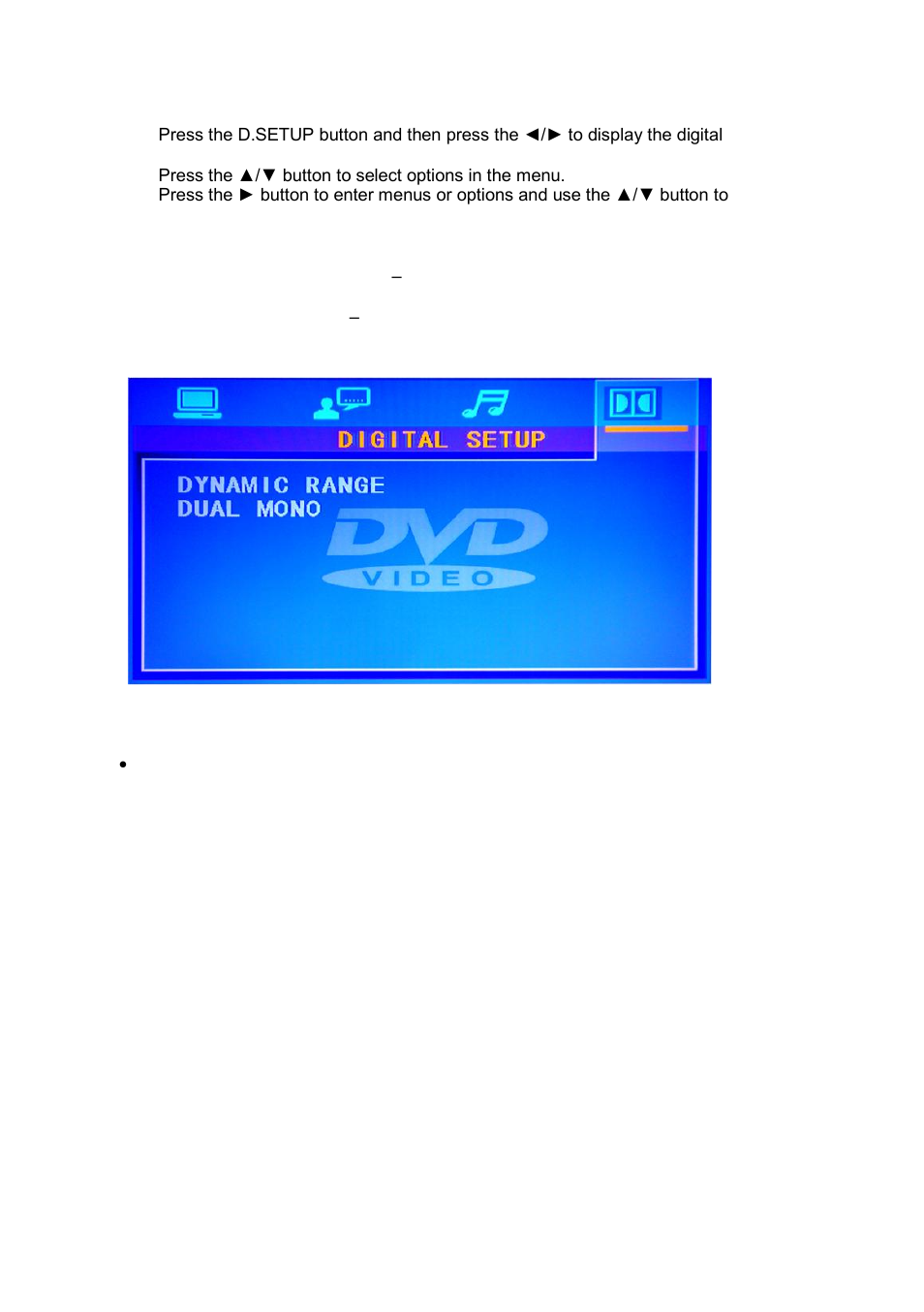 Digital setup menu | Sceptre E230BD-FHD User Manual | Page 50 / 61