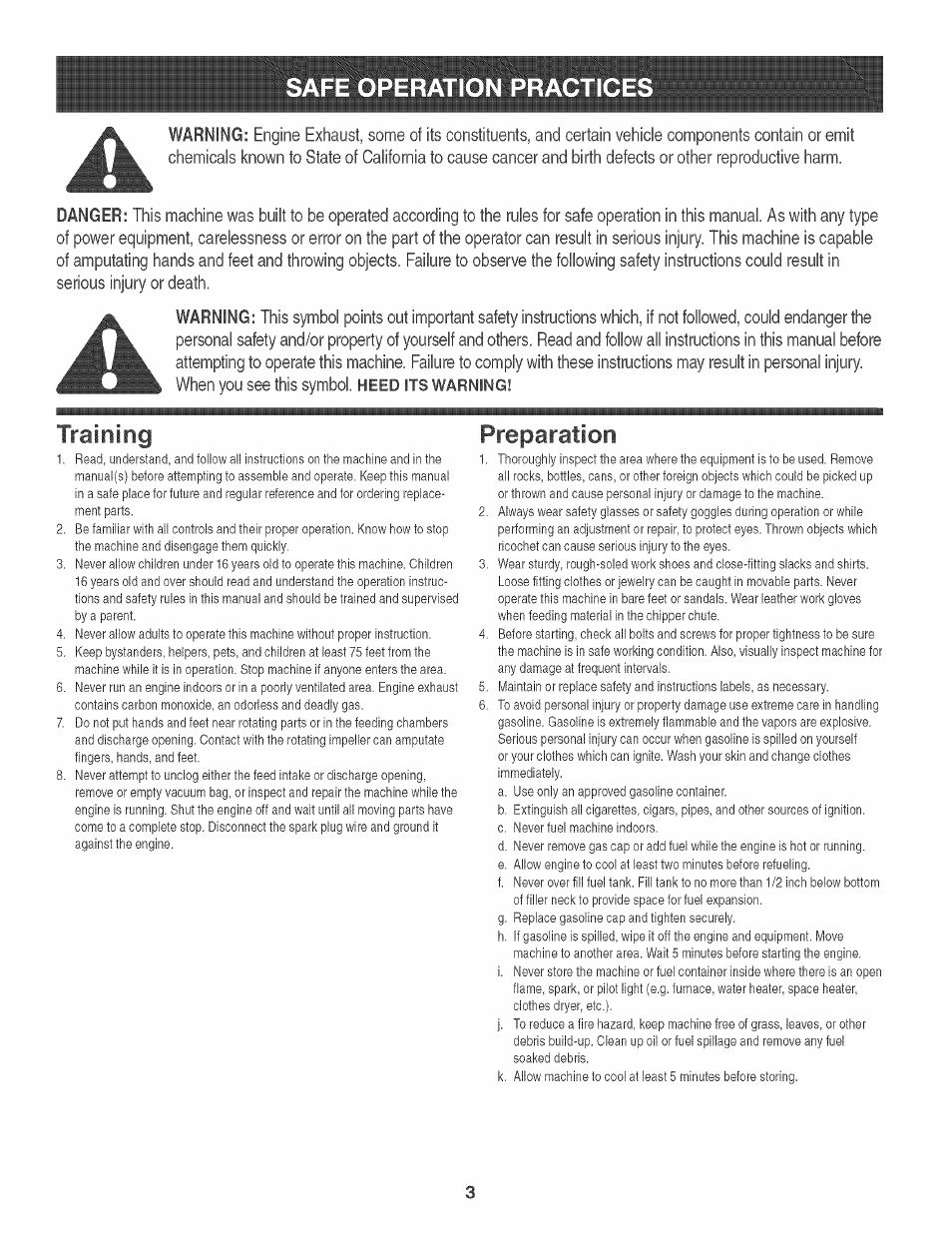 Craftsman 247.776360 User Manual | Page 3 / 40