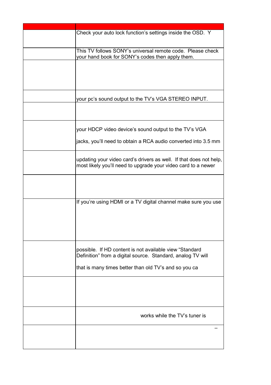 Sceptre E325BV-HD User Manual | Page 44 / 52