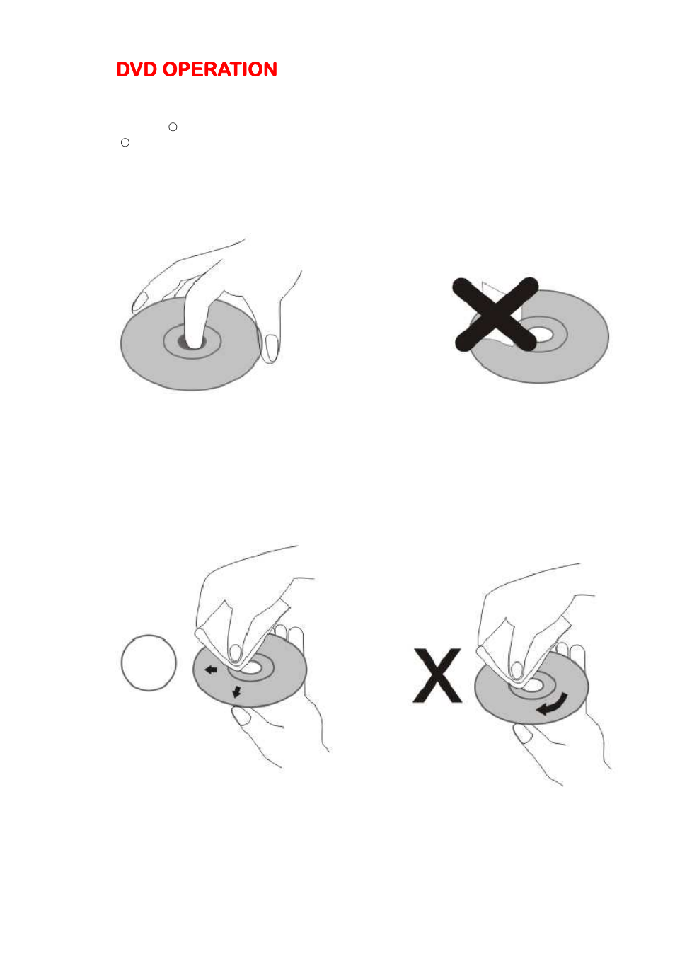 Dvd operation, Moisture condensation | Sceptre E325BD-HDC User Manual | Page 43 / 59