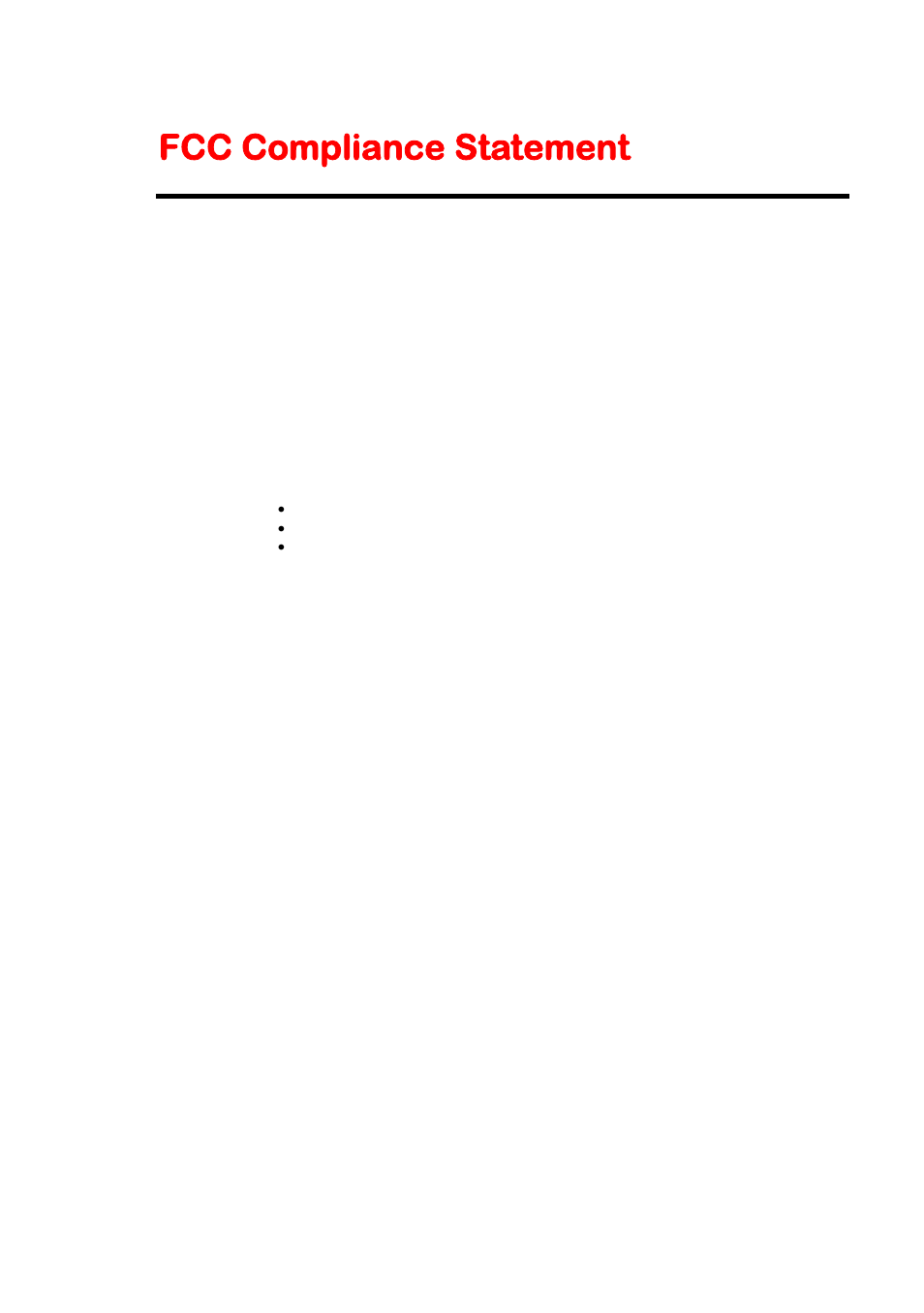 Fcc compliance statement | Sceptre E325BD-HDC User Manual | Page 59 / 59