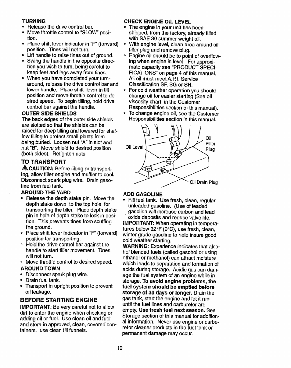 Craftsman 917.293300 User Manual | Page 10 / 36