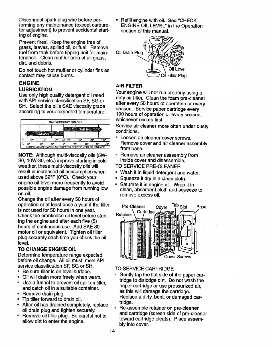 Craftsman 917.293300 User Manual | Page 14 / 36