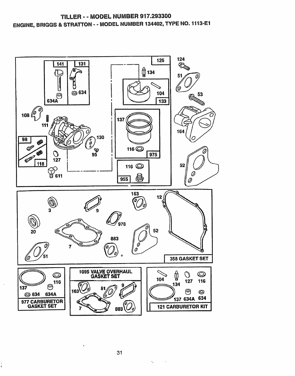 Craftsman 917.293300 User Manual | Page 31 / 36