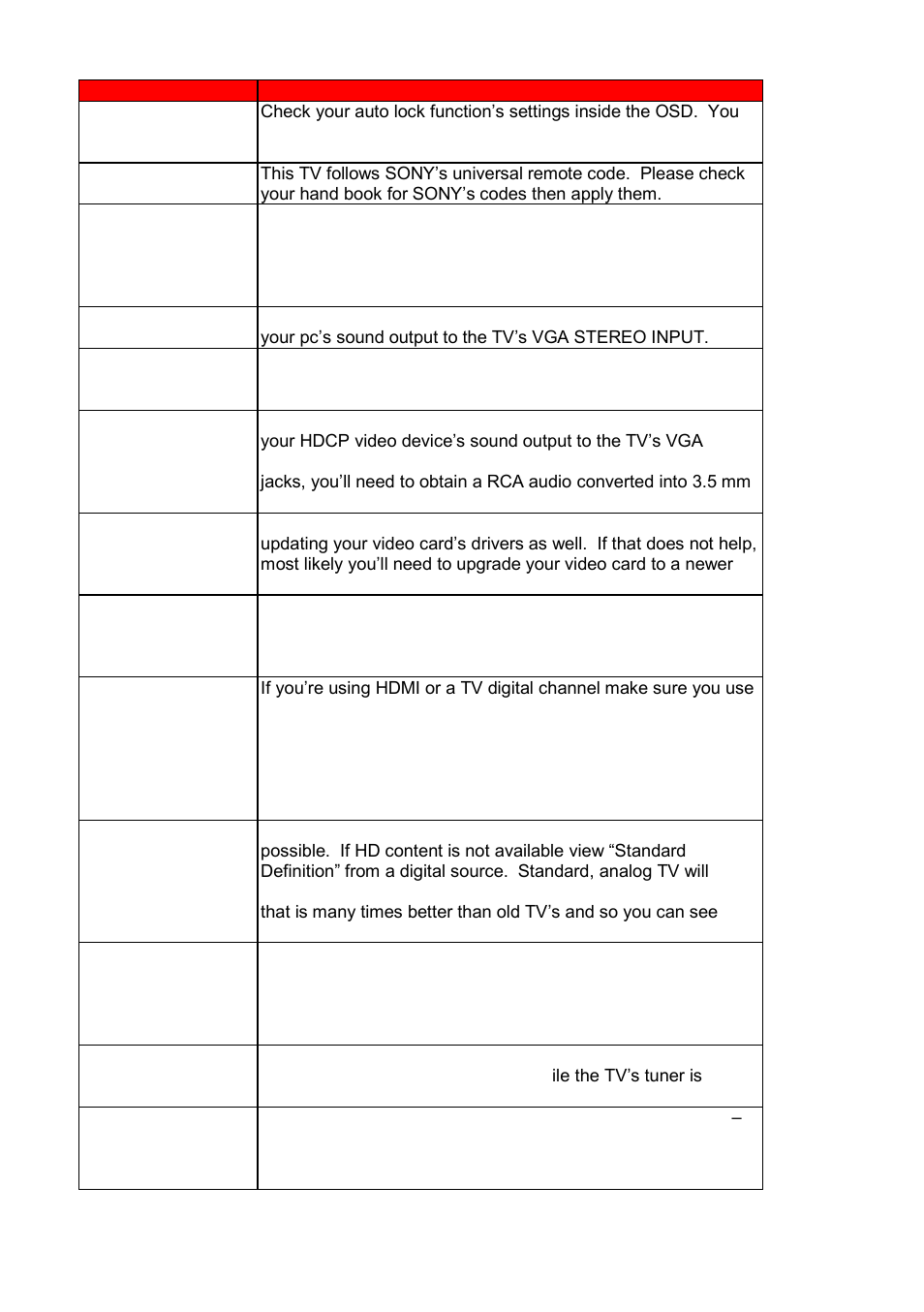 Sceptre E325-E328BV User Manual | Page 46 / 54