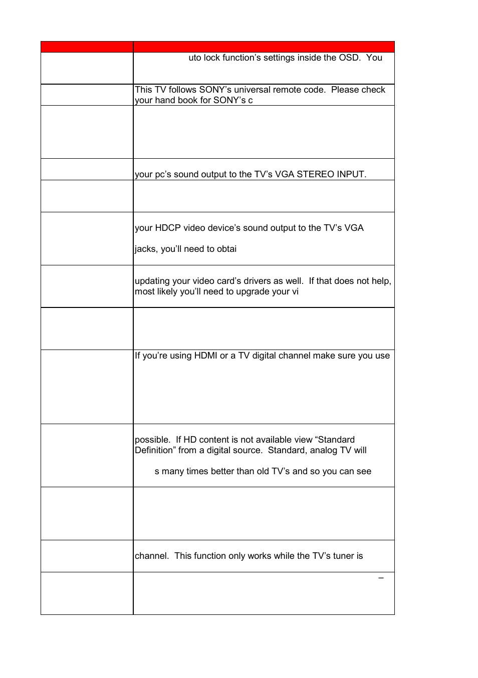 Sceptre E328BV-HDC User Manual | Page 44 / 52