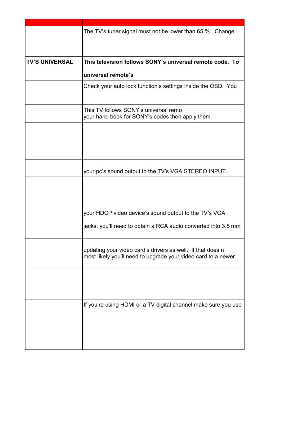 Sceptre E478BV-FMDU User Manual | Page 46 / 55