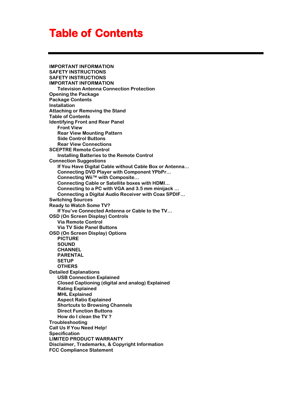 Sceptre E478BV-FMDU User Manual | Page 9 / 55