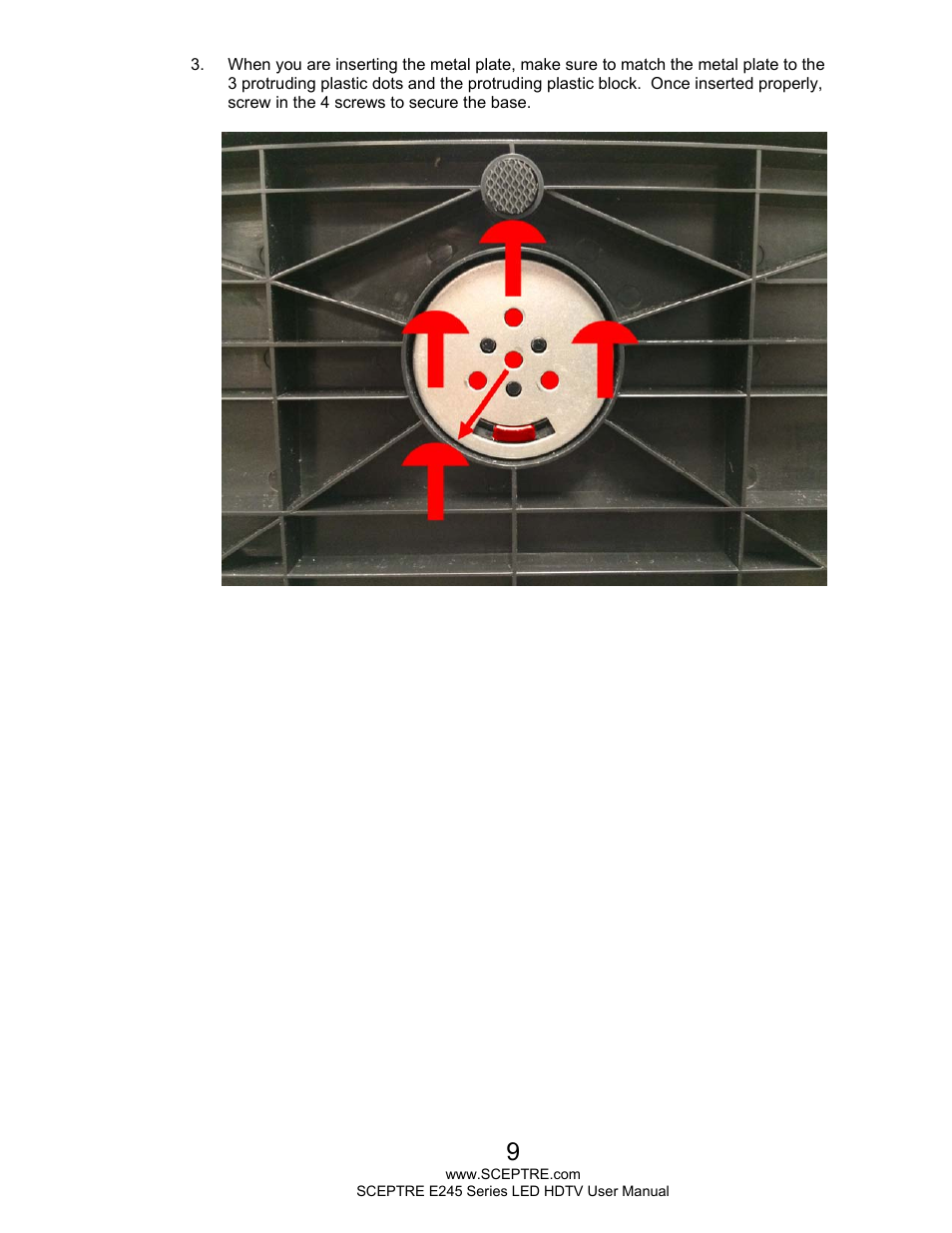 Sceptre E245WV-FHDR User Manual | Page 9 / 51