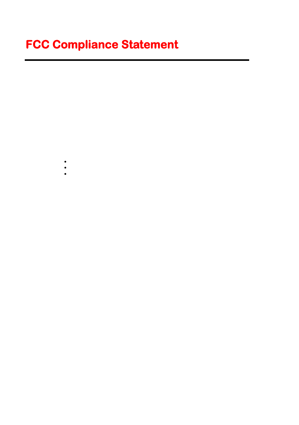 Fcc compliance statement | Sceptre E195BV-SHDE User Manual | Page 50 / 50