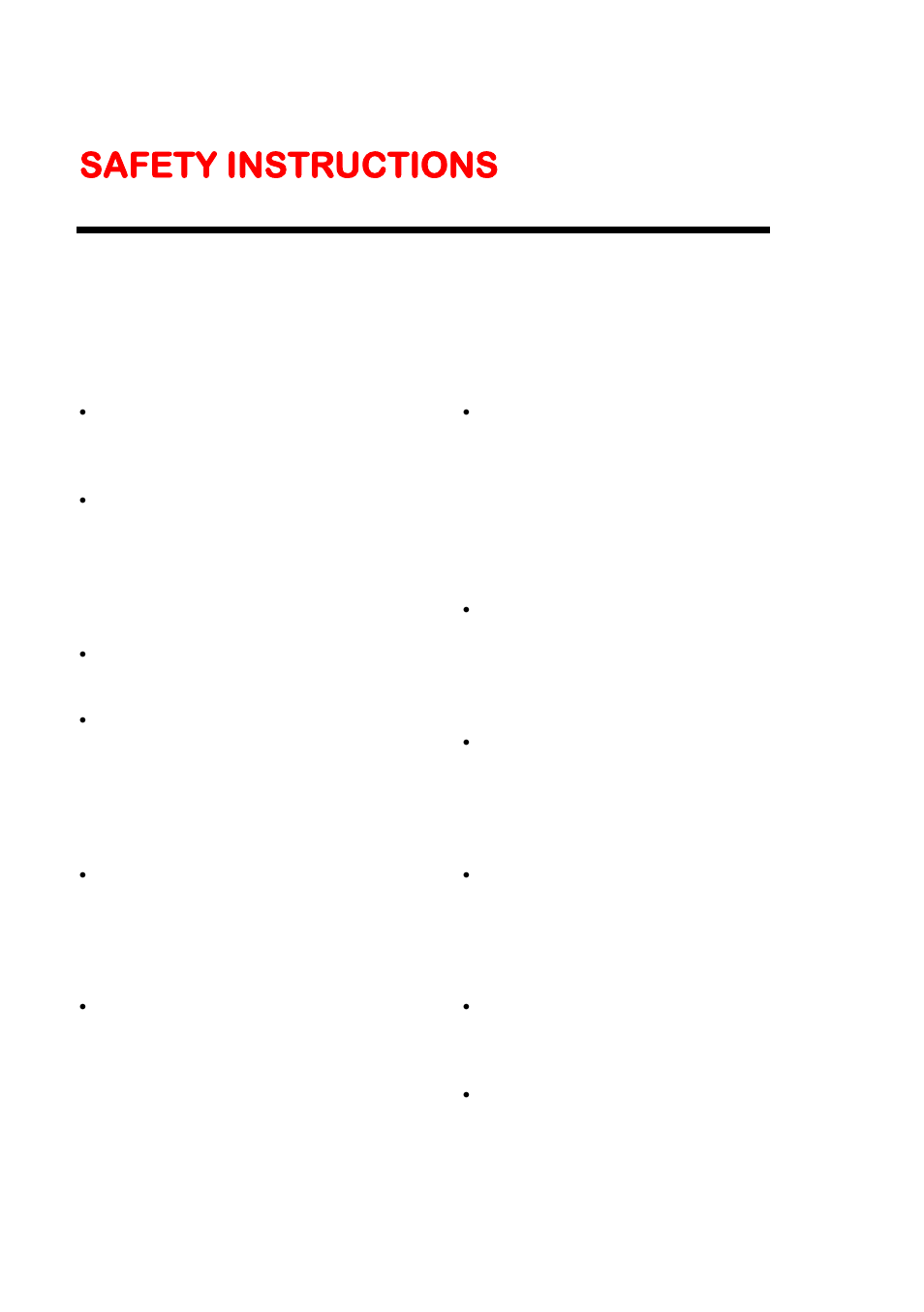 Safety instructions | Sceptre E245BV-FHD User Manual | Page 4 / 55