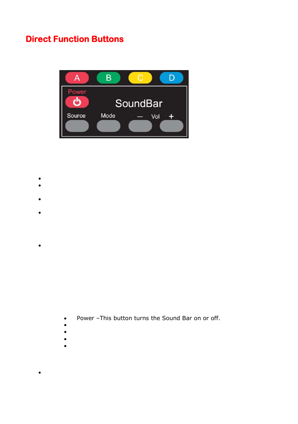 Direct function buttons | Sceptre E245BV-FHD User Manual | Page 44 / 55
