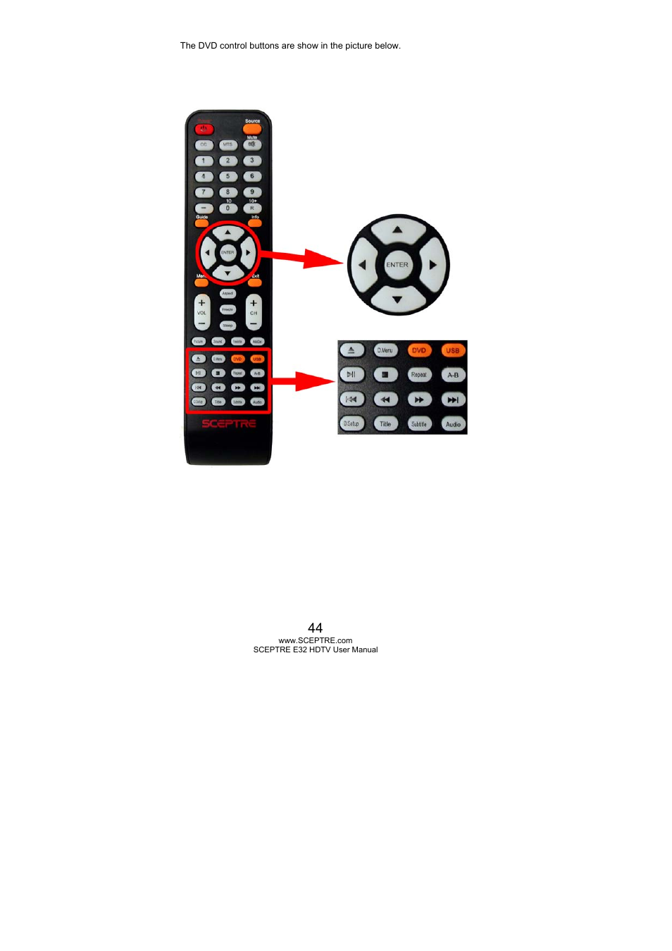 Sceptre E325BD-HD User Manual | Page 44 / 58