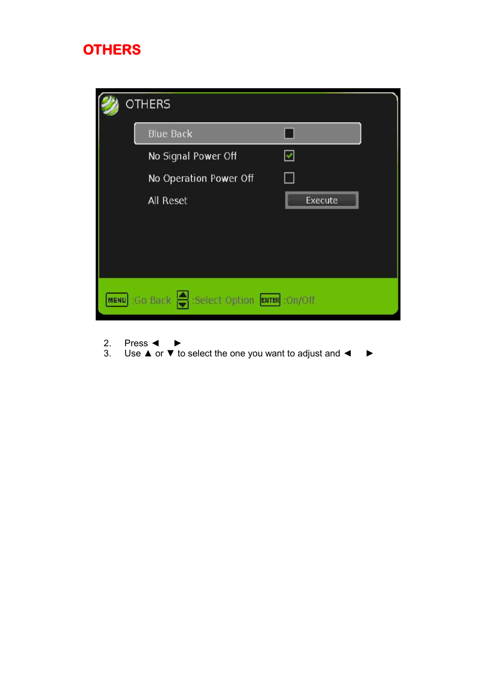Others | Sceptre X325BV-FMDR User Manual | Page 35 / 56
