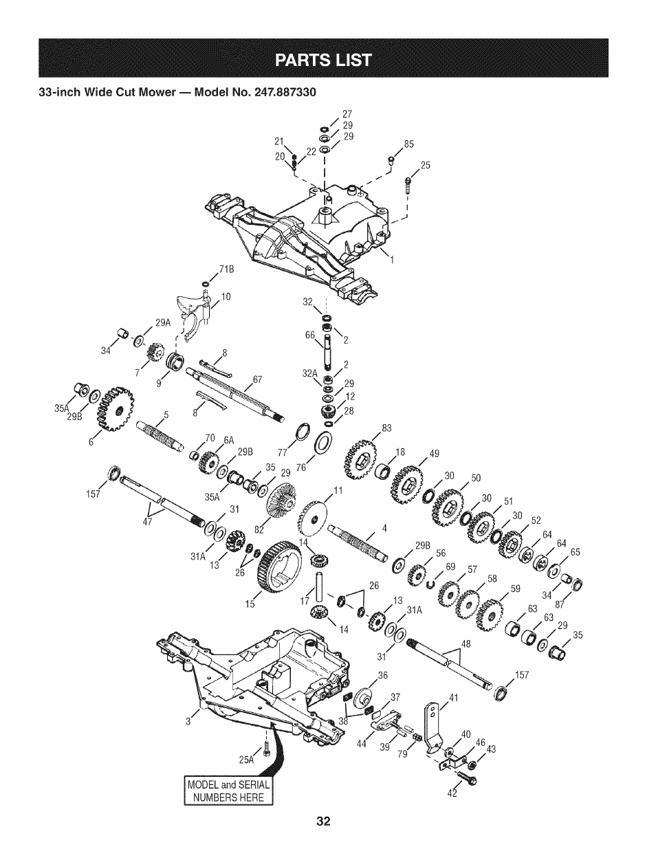 Craftsman 247.889980 User Manual | Page 32 / 76