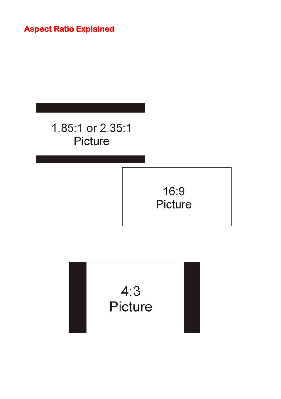 Aspect ratio explained | Sceptre E195BV-SHDC User Manual | Page 40 / 54