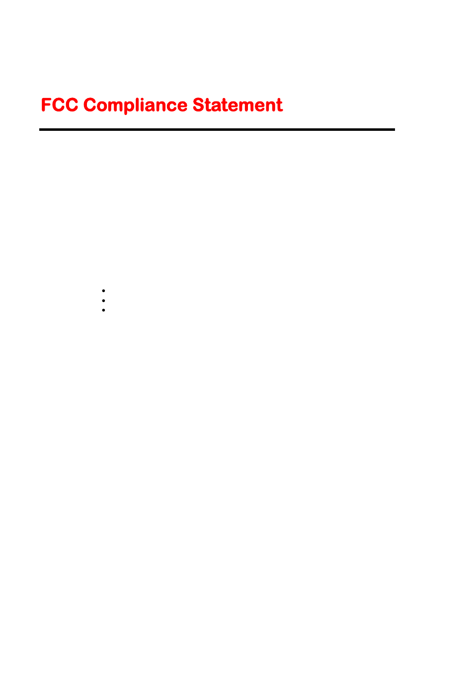 Fcc compliance statement | Sceptre E195BV-SHDC User Manual | Page 54 / 54