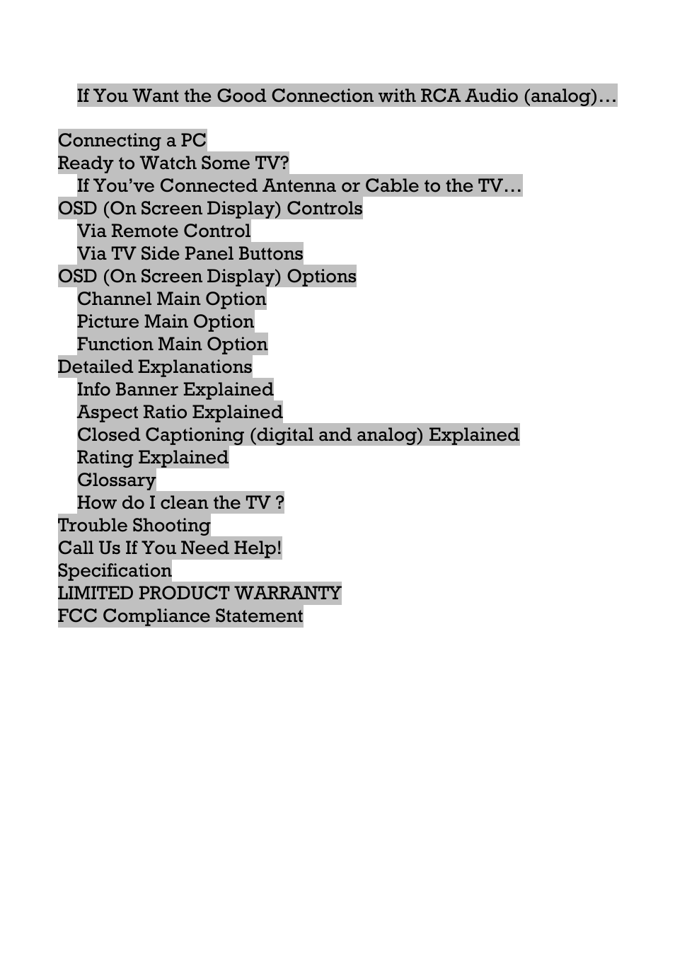 Sceptre X23GV-KOMODO User Manual | Page 10 / 111