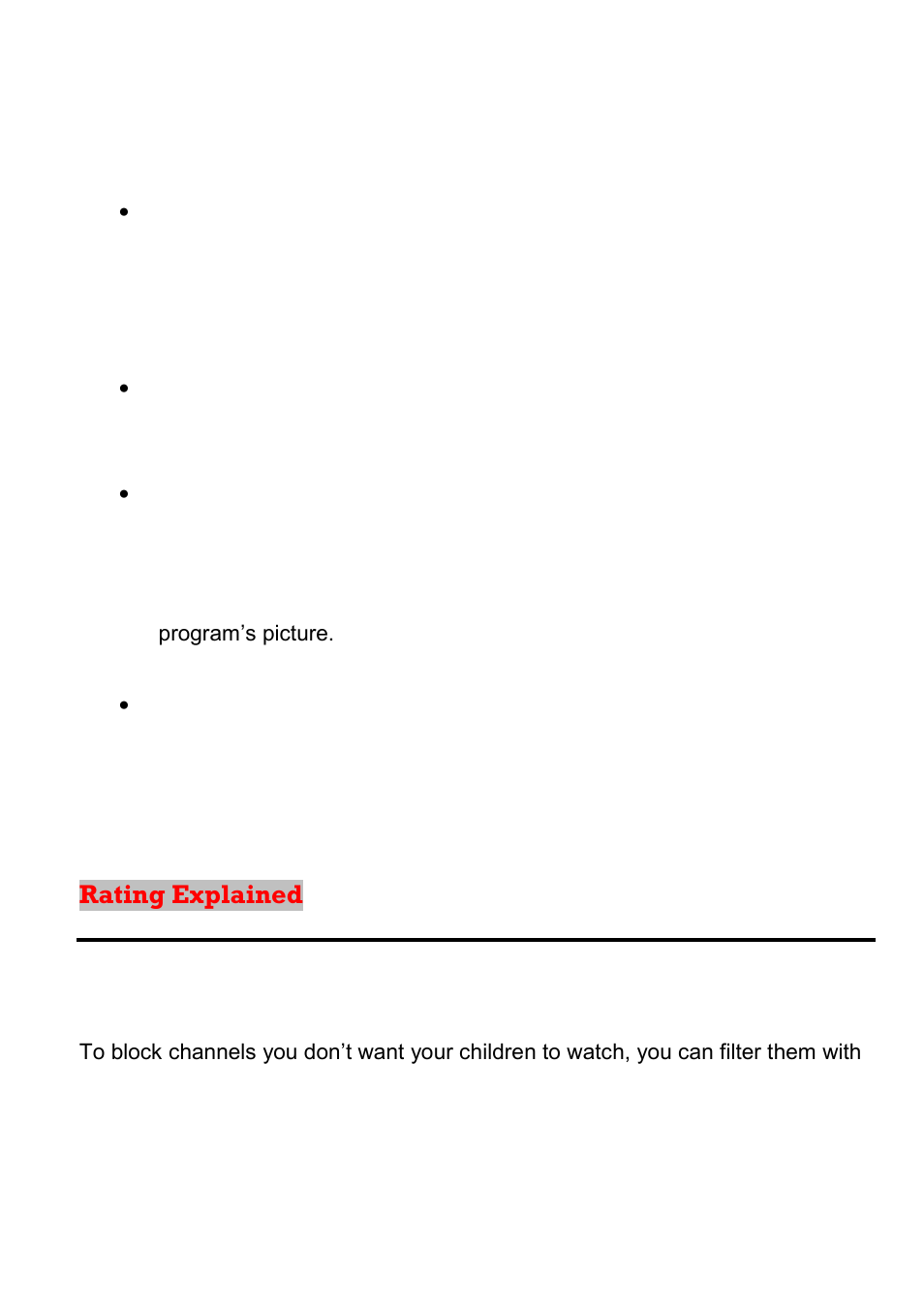 Rating explained | Sceptre X23GV-KOMODO User Manual | Page 96 / 111