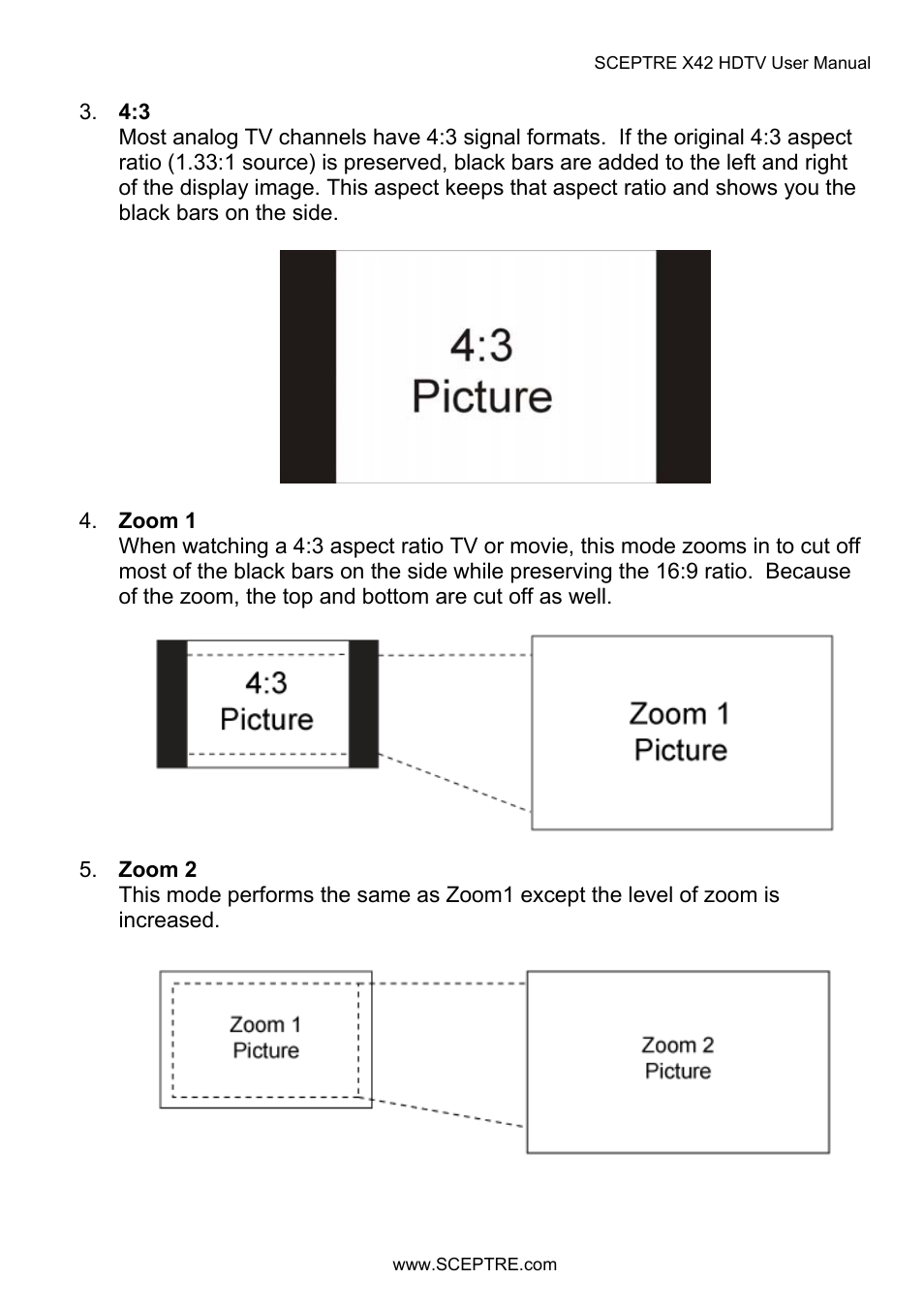 Sceptre X42BV-FULLHD User Manual | Page 104 / 128