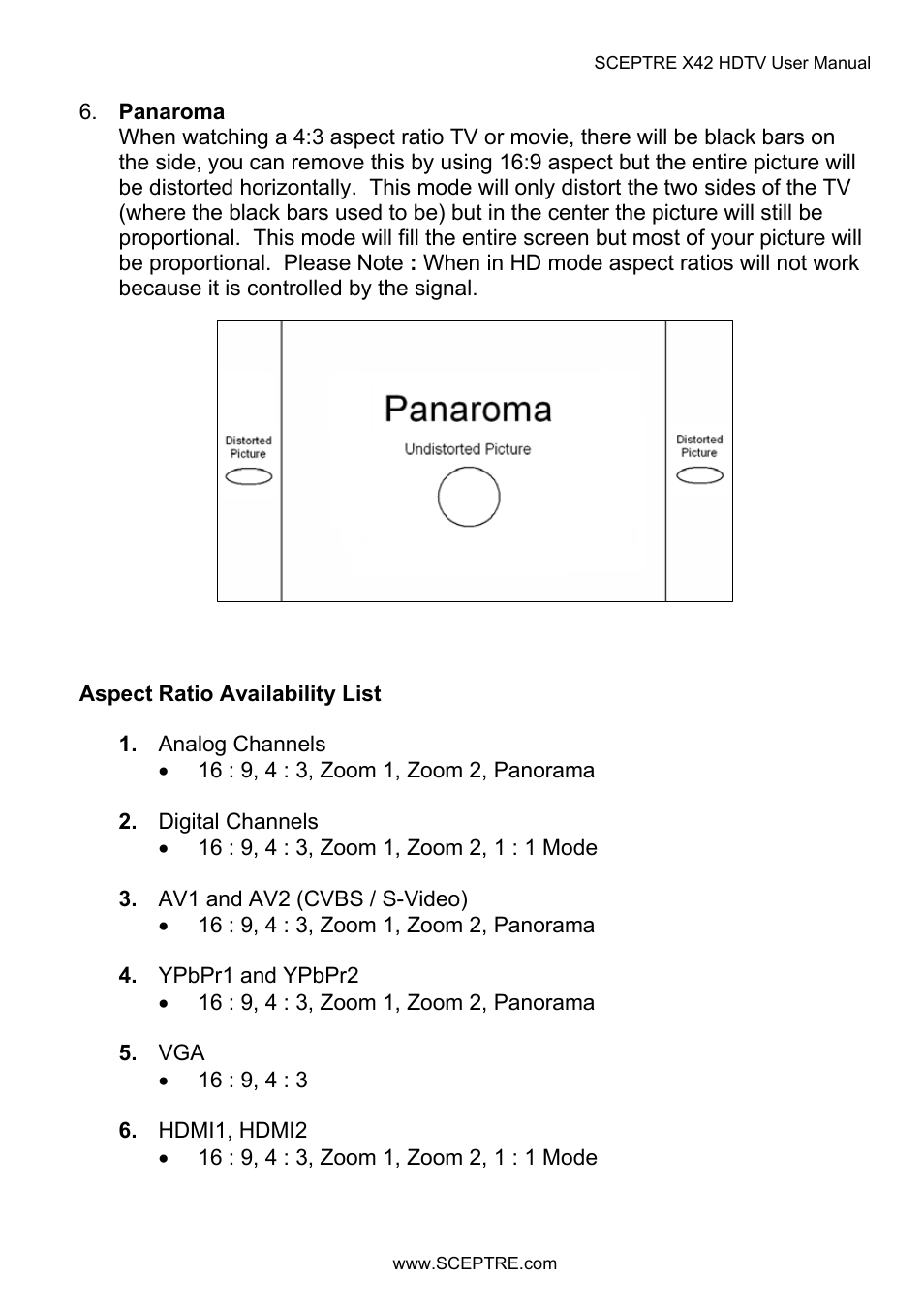 Sceptre X42BV-FULLHD User Manual | Page 105 / 128